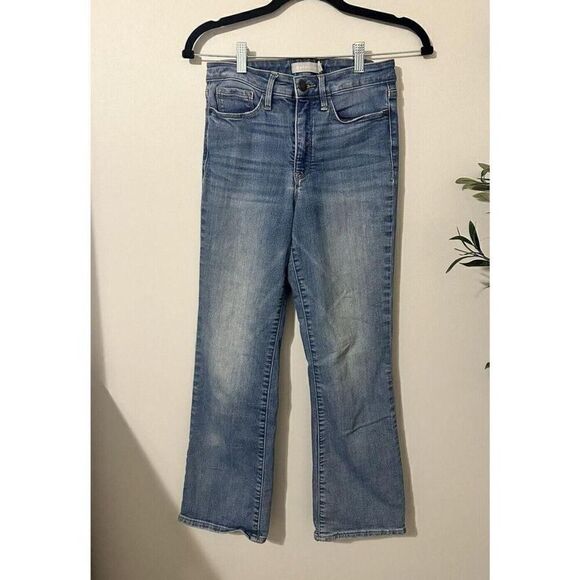 Athleta Sculptek Straight Leg Blue Jeans Sz‎ 2 - Picture 1 of 4